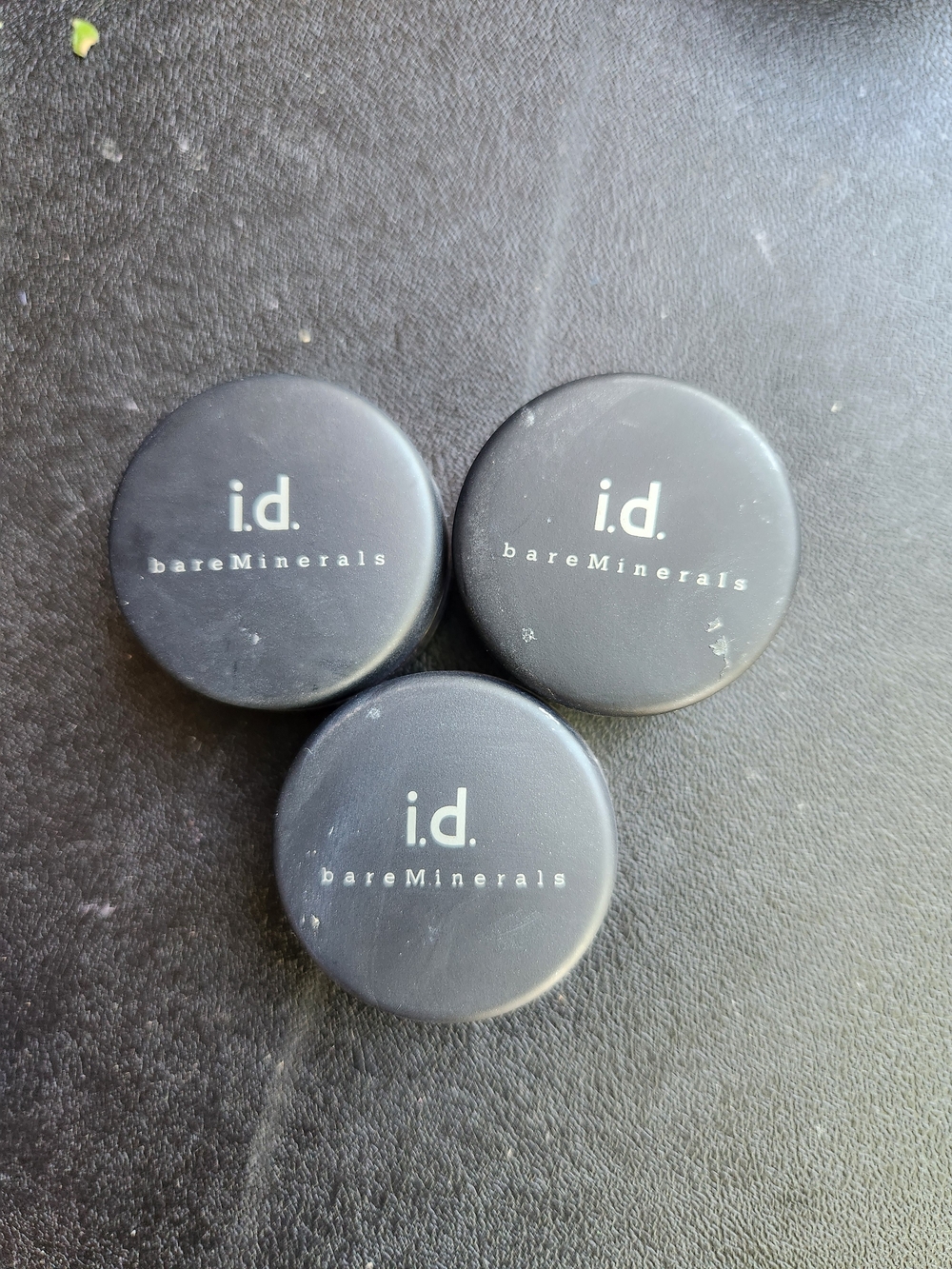 SET OF 3 bareMinerals Loose Powder Eye Shadow - Vulnerable Plum